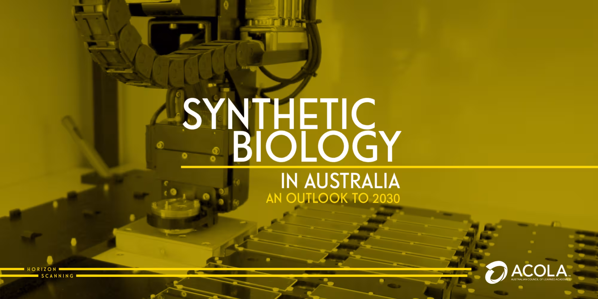 Synthetic Biology in Australia: An outlook to 2030