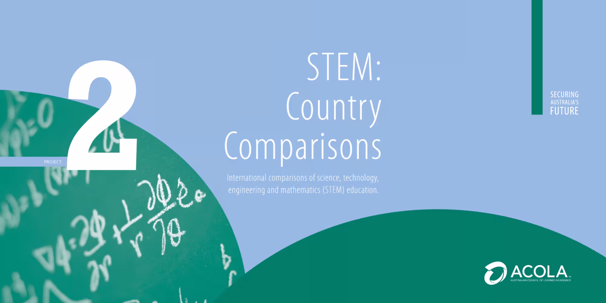Cover page of STEM: Country Comparison 
